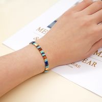 New Year Egyptian Style Retro Tila Beads Hand-beaded Stacked Belt Small Bracelet main image 4