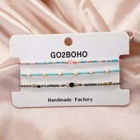 Niche Design Bohemian Miyuki Beads Hand-beaded Stacked With Small Bracelets main image 1
