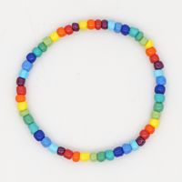 New Glass Beads Colorful Enamel Small Bracelet Female Summer Hand-beaded Bracelet main image 6