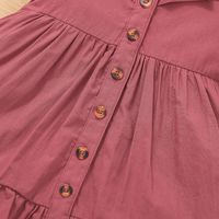 2022 Wholesale New Girls Vest Dress Casual Children's Solid Color Sleeveless Skirt main image 4