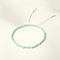 Böhmische Miyuki-perlen Im Nischendesign, Handbestickt, Gestapelt Mit Kleinen Armbändern sku image 3