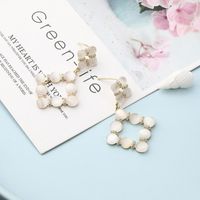 Temperament Light Luxury Opal Element Simple And Versatile Earrings main image 1