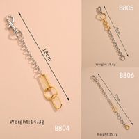 Nouveau Bracelet En Alliage Géométrique Bicolore Pour Hommes Et Femmes main image 4