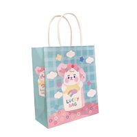 Cartoon Cute Girl Printing Rabbit Mini Packaging Decoration Paper Bag New main image 6