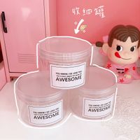 Hair Accessories Simple Storage Plastic Jewelry Dust-proof Gift Box main image 4