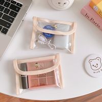 Transparent Cosmetic Female Portable Travel Storage Carry-on File Bag main image 3