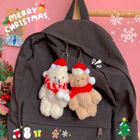 Cute Plush Bear Doll Bag Pendant Cute Accessories Bag Pendant main image 4