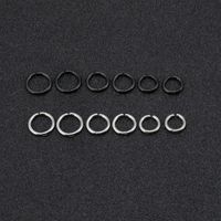 Simple Trendy Jewelry No Ear Holes Stainless Steel Earrings Wholesale main image 5