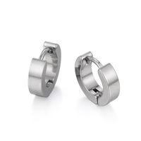 Simple Geometric Plain Stainless Steel Fashion Earrings Wholesale main image 5