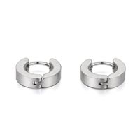 Simple Geometric Plain Stainless Steel Fashion Earrings Wholesale main image 6