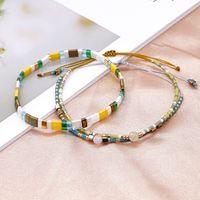 New Suit Bohemian National Style Tila Glass Beads Hand-beaded Bracelet main image 4