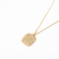 Simple Square Necklace Multi-layer Necklace Alloy Clavicle Chain main image 4