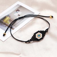 Nouveau Bracelet Oeil De Diable Turc Tissé À La Main En Perles De Verre Ethniques Miyuki main image 4