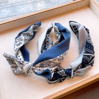 Fashion Vintage Color Matching Cute Bow Hairpin Headband Jewelry main image 1