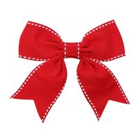 New Children's Bow Hairpin Headwear Candy-dyed Ribbon Hairpin main image 6