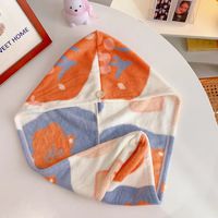 Cartoon Coral Fleece Dry Hair Cap New Absorbent Quick-drying Thickened Bath Towel sku image 3