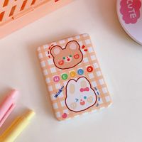 Mini Espejo Plegable Portátil Para Mujer, Bonito, Suave, Con Bolsillo De Oso, De Doble Cara sku image 6