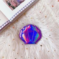 Laser Color Girl Bling Portable Double-sided Makeup Mirror Accessories sku image 3