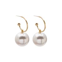 1 Pair Classic Style Round Alloy Drop Earrings main image 2