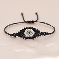 Nouveau Bracelet Oeil De Diable Turc Tissé À La Main En Perles De Verre Ethniques Miyuki sku image 1