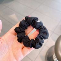 Gomas Para El Cabello Dobladas Simples, Cuerda Para El Cabello, Accesorios De Banda De Goma sku image 1