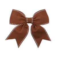 New Children's Bow Hairpin Headwear Candy-dyed Ribbon Hairpin sku image 3