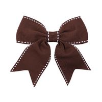 New Children's Bow Hairpin Headwear Candy-dyed Ribbon Hairpin sku image 4