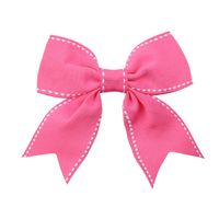 New Children's Bow Hairpin Headwear Candy-dyed Ribbon Hairpin sku image 9