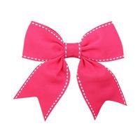 New Children's Bow Hairpin Headwear Candy-dyed Ribbon Hairpin sku image 11
