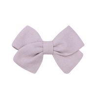 Children's Hair Accessories Simple Bow Ponytail Clip Solid Color Fabric Hair Clip sku image 18