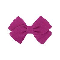 Children's Hair Accessories Simple Bow Ponytail Clip Solid Color Fabric Hair Clip sku image 20