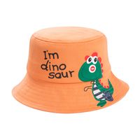 Dinosaur Cartoon Children's Boys And Girls Sunshade Hat main image 6
