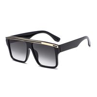 Retro Square Sunglasses Fashion Large-frame Sunglasses Wholesale main image 6