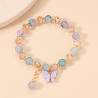 Women&#39;s Fashion Vintage Crystal Butterfly Bracelet main image 2