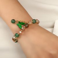 Women&#39;s Fashion Vintage Crystal Butterfly Bracelet main image 6