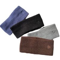 Autumn New Letter Knitted Sports Female Wide-brimmed Hairband Accessories main image 6