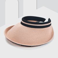 Korean Version Of Straw Empty Top Hat Sports Straw Hat sku image 2