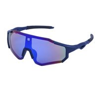 Fashion Colorful Outdoor Cycling Sunglasses Men's Lenses Outdoor Sports Sunglasses sku image 10