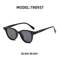 Retro Small Frame Cat Eye Polarized Sunglasses Fashion Rice Nails Sunglasses Wholesale sku image 8