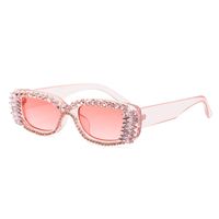 New Fashion Diamond-encrusted Square Sunglasses sku image 10