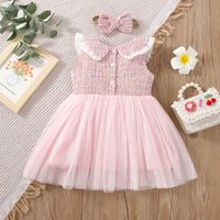 Children's New Little Girl Spring And Autumn Sleeveless Baby Princess Skirt sku image 1