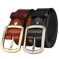 Fashion New Men's Leather Aviation Pure Casual Retro Belt main image 1