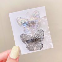 Butterfly Female Sweet Bangs Broken Hair Duckbill Clip Headwear main image 3