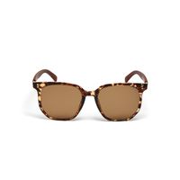 Fashion Sunglasses Square Large Frame Rivets Stitching Color Sunglasses main image 4