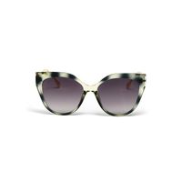 Fashion Cat's Eye Tortoiseshell Large Frame Hollow Sunglasses main image 2