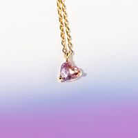 Lady Heart Copper Wholesale Necklace main image 4