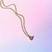 Lady Heart Copper Wholesale Necklace main image 5