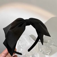 2022 New Black Big Bow Headband Hair Accessories main image 3