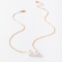 Bijoux De Mode Chaîne De Perles Chaîne De Clavicule Simple Géométrique À Une Seule Couche main image 4
