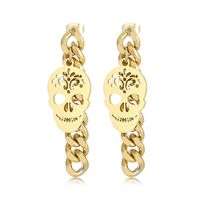 Fashion Geometric Plating Stainless Steel No Inlaid 18K Gold Plated Earrings sku image 2